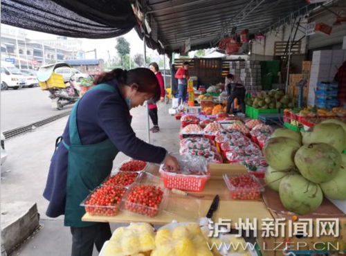 你尝鲜了吗 樱桃成泸州水果市场 新主角 大量上市还要下周