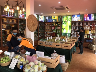 即可扶贫又可购买农优产品南山新开一家特色农产品展销中心
